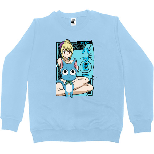 Women's Premium Sweatshirt - Lucy Heartfilia - Mfest