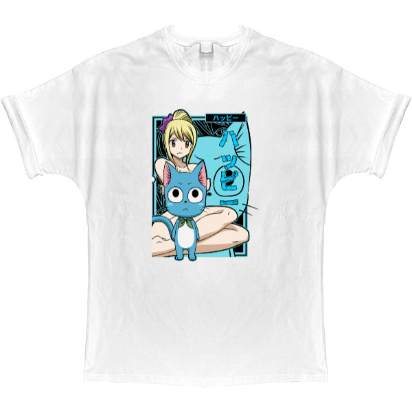 T-shirt Oversize - Lucy Heartfilia - Mfest