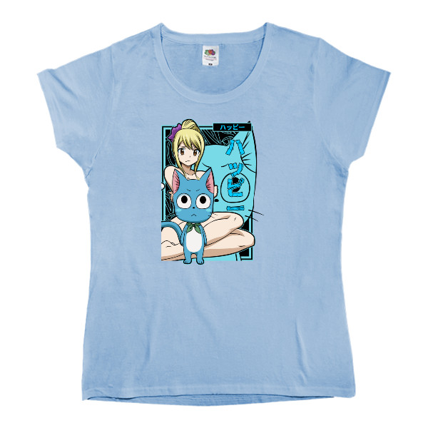 Women's T-shirt Fruit of the loom - Lucy Heartfilia - Mfest