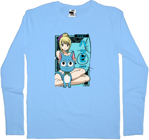 Kids' Longsleeve Shirt - Lucy Heartfilia - Mfest