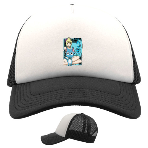 Kids' Trucker Cap - Lucy Heartfilia - Mfest