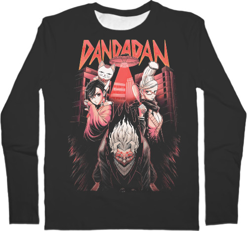 Men's Longsleeve Shirt 3D - Dandadan Okarun  - Mfest