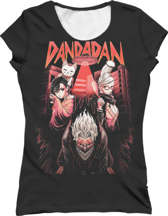 Women's T-Shirt 3D - Dandadan Okarun  - Mfest