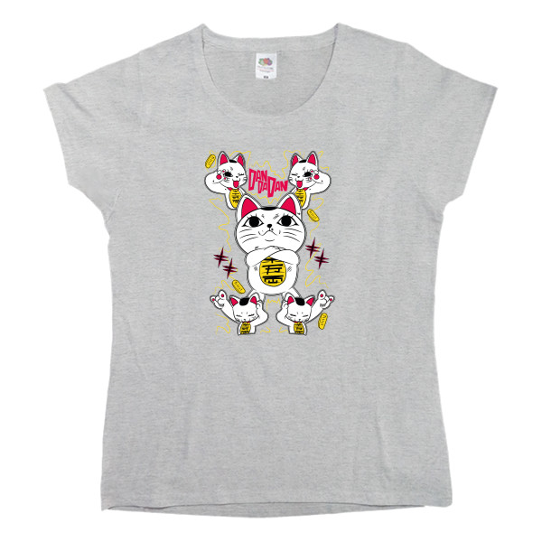 Women's T-shirt Fruit of the loom - Turbo Cat - Mfest