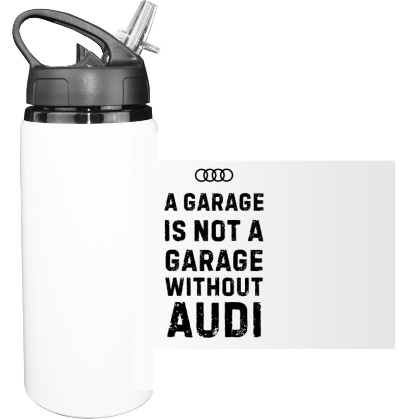 Бутылка для воды - Garage Audi - Mfest