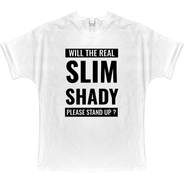 T-shirt Oversize - Slim Shady Eminem - Mfest