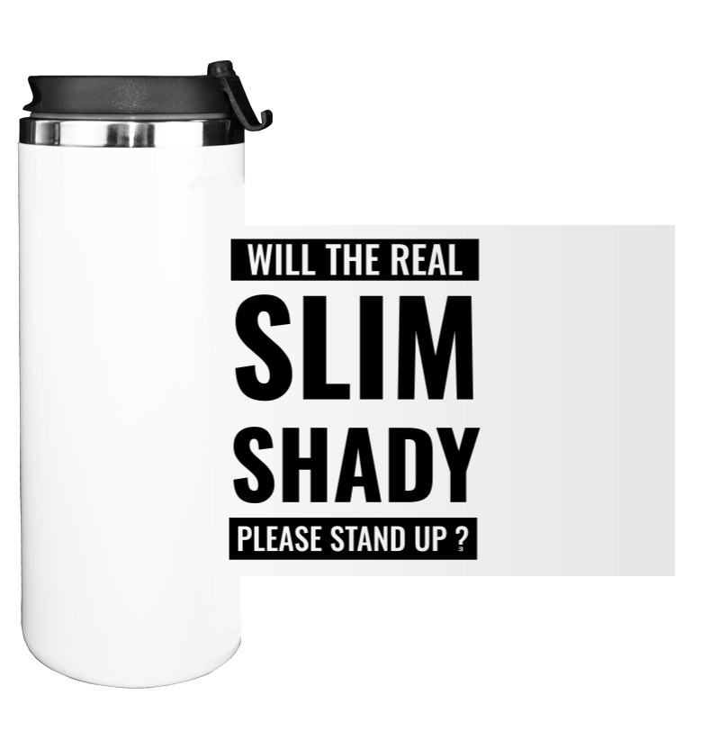 Water Bottle on Tumbler - Slim Shady Eminem - Mfest