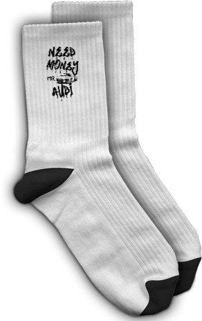 Socks - Need money for Audi - Mfest