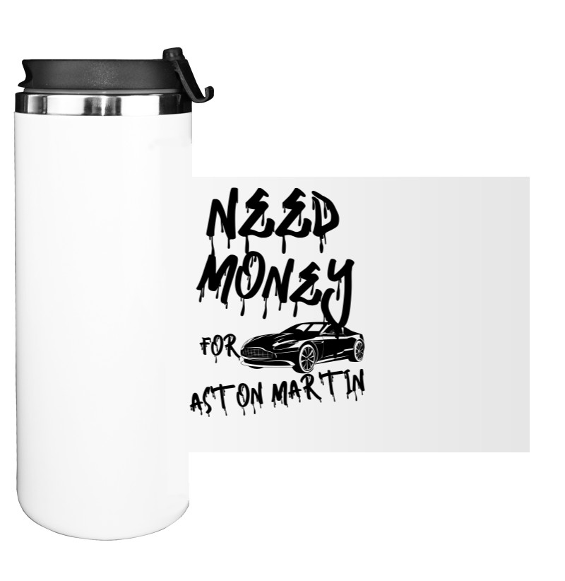 Water Bottle on Tumbler - Need money for Aston martin - Mfest