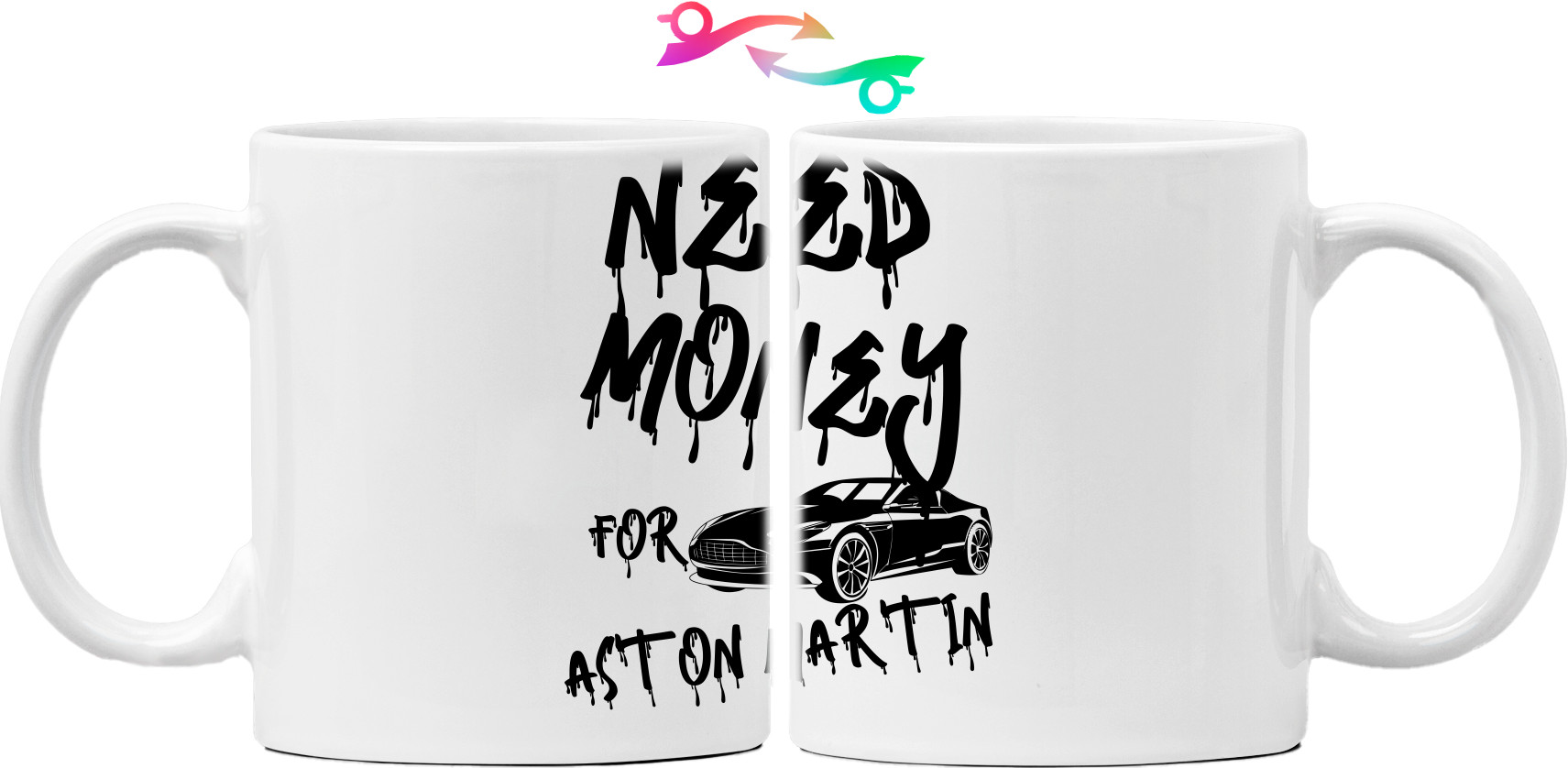 Кружка - Need money for Aston martin - Mfest