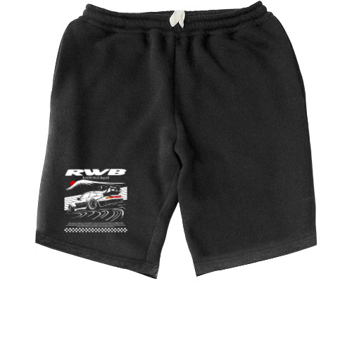 Kids' Shorts - Porsche RWB - Mfest