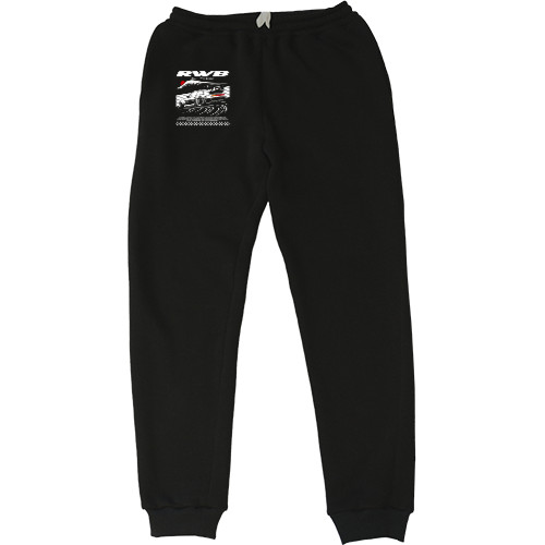 Men's Sweatpants - Porsche RWB - Mfest