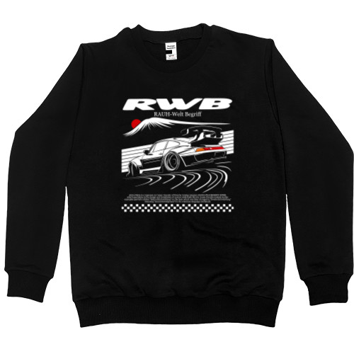 Men’s Premium Sweatshirt - Porsche RWB - Mfest