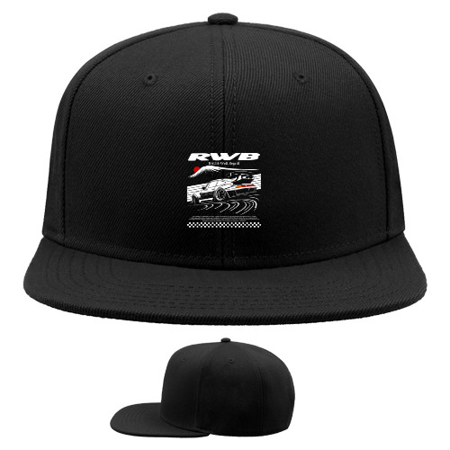 Snapback Baseball Cap - Porsche RWB - Mfest