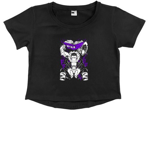 Kids' Premium Cropped T-Shirt - Chrollo Lucilfer - Mfest