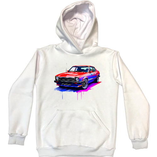 Unisex Hoodie - Олдскульний Pony Car - Mfest