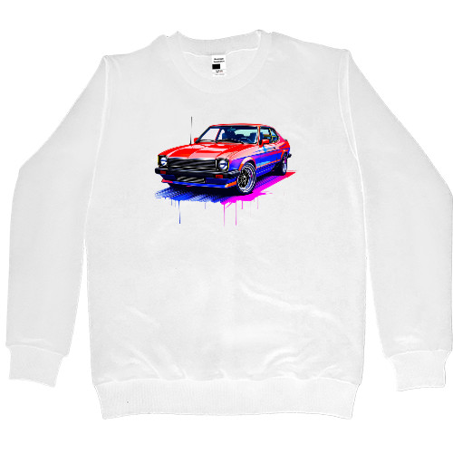 Women's Premium Sweatshirt - Олдскульний Pony Car - Mfest