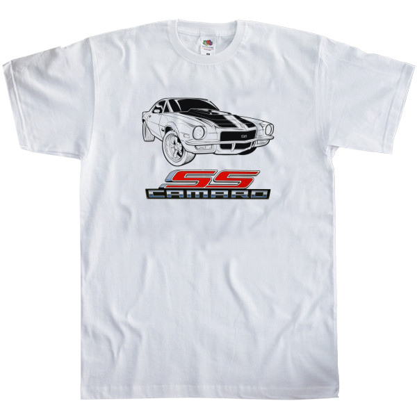 Men's T-Shirt Fruit of the loom - CHEVROLET CAMARO - 2 - Mfest