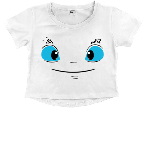 Kids' Premium Cropped T-Shirt - Light Fury - Mfest