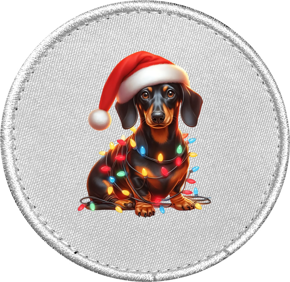 New Year's dachshund