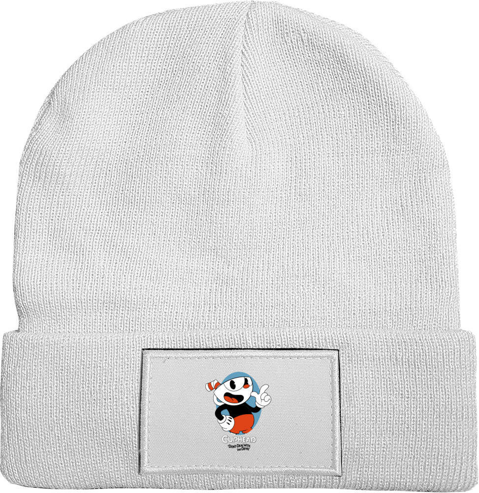 Hat with Patch - CupHead (1) - Mfest