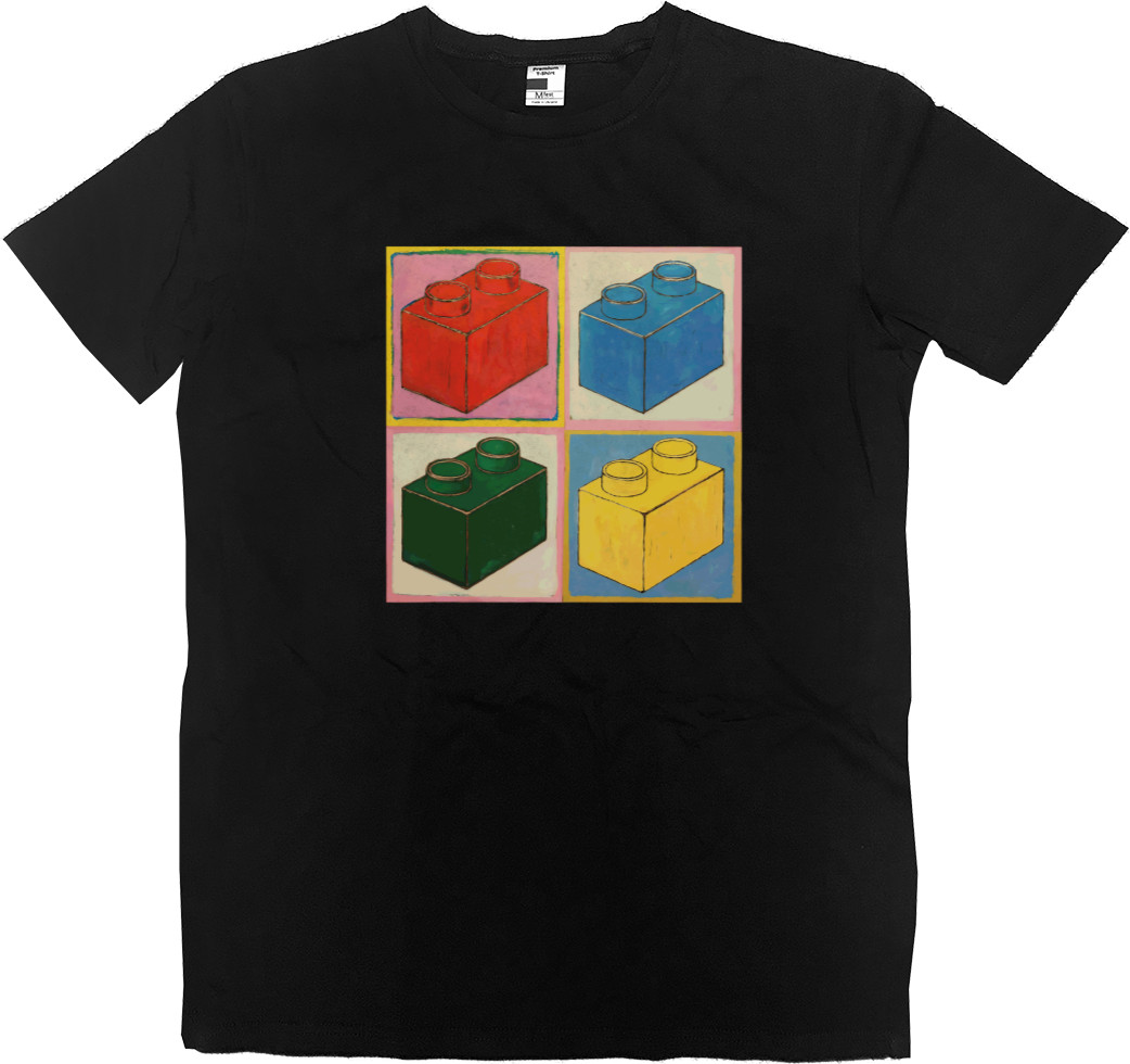 Kids' Premium T-Shirt - Andy Warhol Lego - Mfest