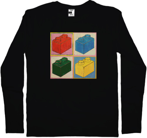 Kids' Longsleeve Shirt - Andy Warhol Lego - Mfest