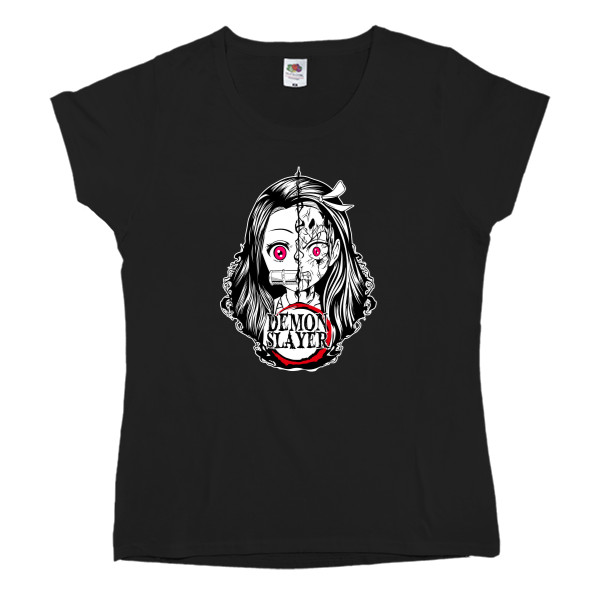 Women's T-shirt Fruit of the loom - Nezuko Demon - Mfest