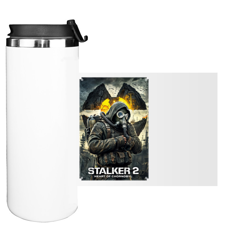 Water Bottle on Tumbler - S.T.A.L.K.E.R. 2 Heart of Chornobyl - Mfest