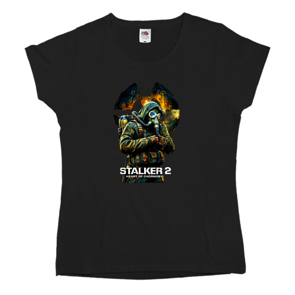 Women's T-shirt Fruit of the loom - S.T.A.L.K.E.R. 2: Heart of Chornobyl - Mfest