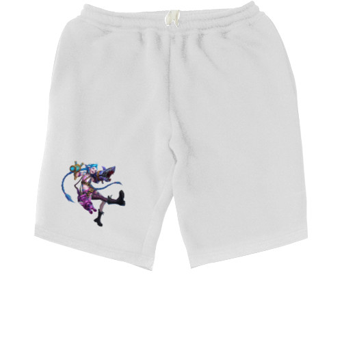 Men's Shorts - Jinx in League of Legends - Mfest