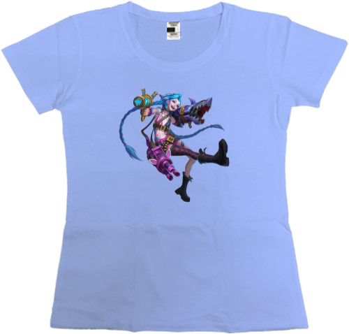 Women's Premium T-Shirt - Jinx in League of Legends - Mfest