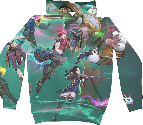 Unisex Hoodie 3D - Arcane 5 - Mfest