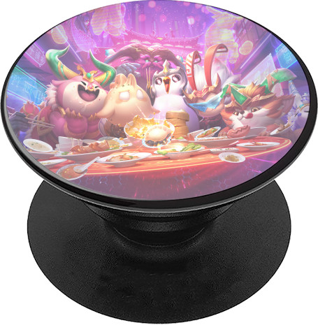 PopSocket Подставка для мобильного - Teamfight tactics little  Legends - Mfest