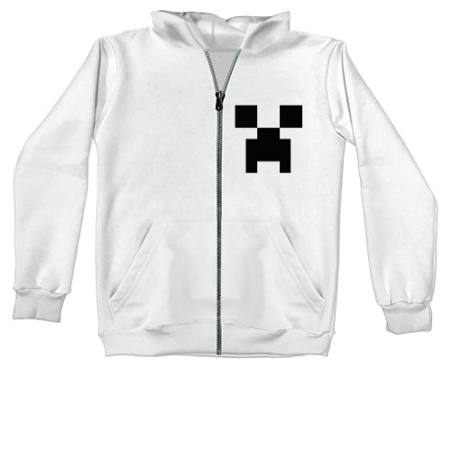 Kids' Zip-through Hoodie - Creeper - Mfest