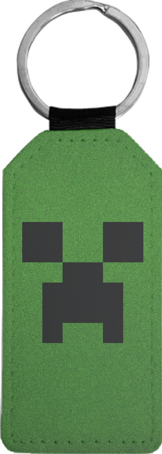 Rectangular Keychain - Creeper - Mfest