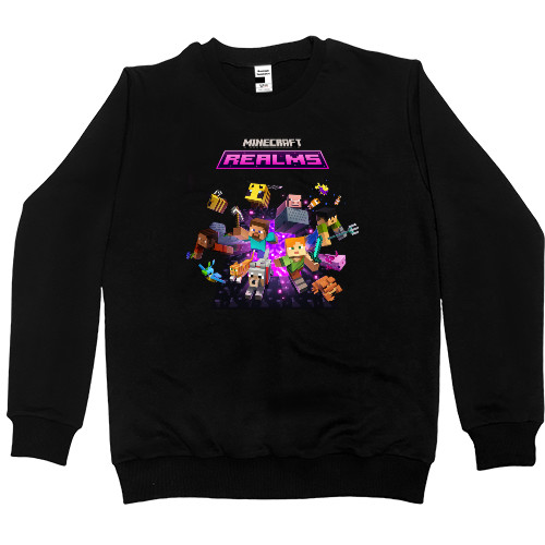 Women's Premium Sweatshirt - Minecraft Realms - Mfest