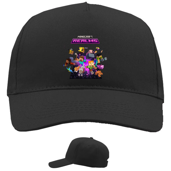 Baseball Caps - 5 panel - Minecraft Realms - Mfest