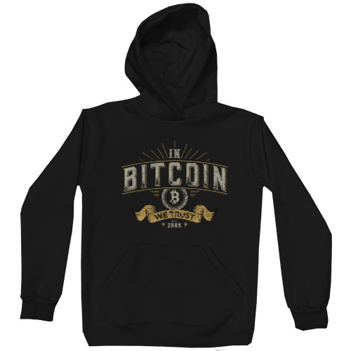 Unisex Hoodie - In Bitcoin We Trust - Mfest