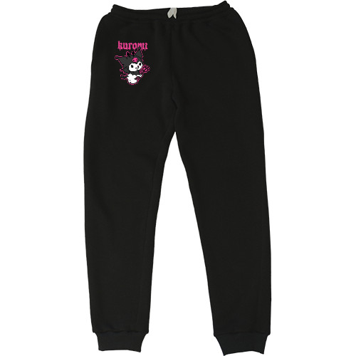 Kids' Sweatpants - Kuromi the little devil - Mfest