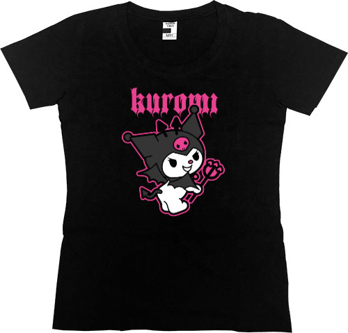 Women's Premium T-Shirt - Kuromi the little devil - Mfest