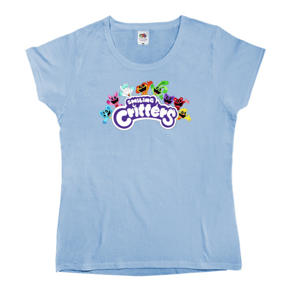 Women's T-shirt Fruit of the loom - Smiling critters - Mfest