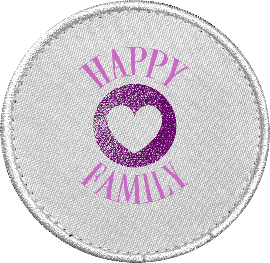 Chevron - Happy family pink - Mfest