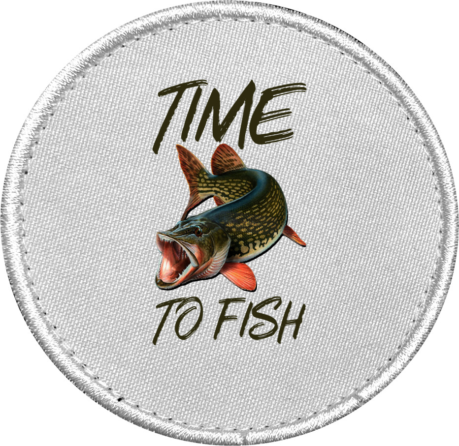 Шеврон - Time to fish - Mfest