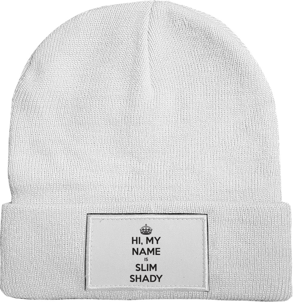 Hat with Patch - My name is Slim Shady - Mfest