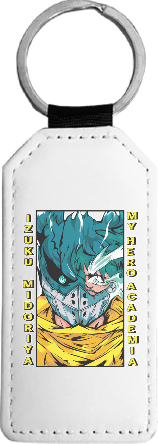 Rectangular Keychain - Izuku Midoriya - Mfest