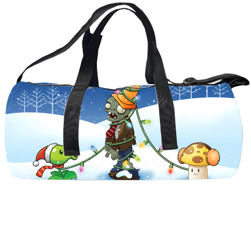 Sports bag 3D - Plants vs. Zombies New Year - Mfest