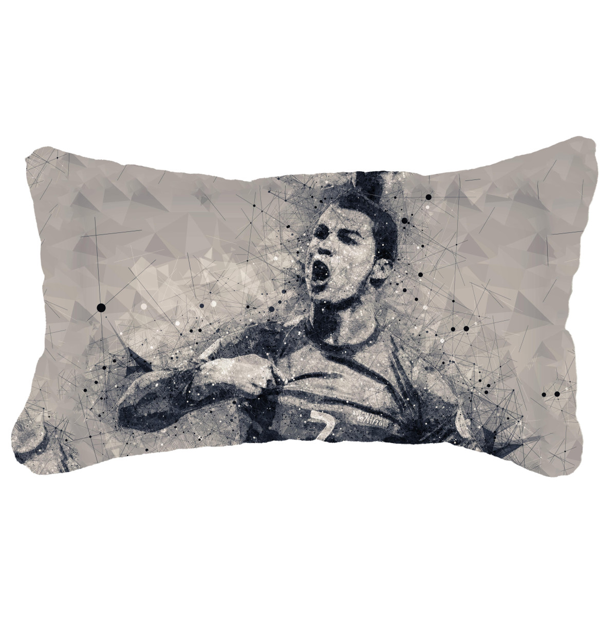 Car pillow - Cristiano Ronaldo gray - Mfest