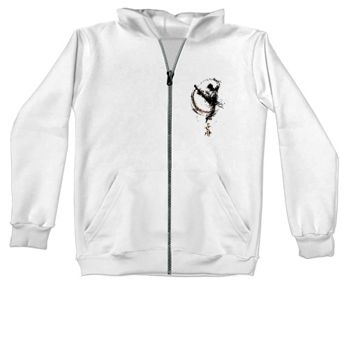 Kids' Zip-through Hoodie - Karate - Mfest