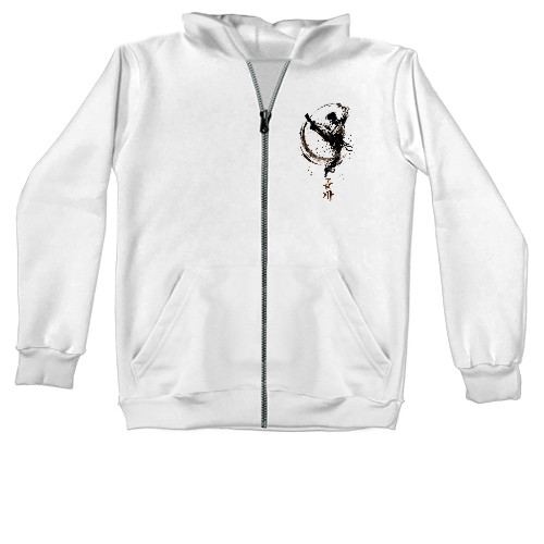 Unisex Zip-through Hoodie - Karate - Mfest